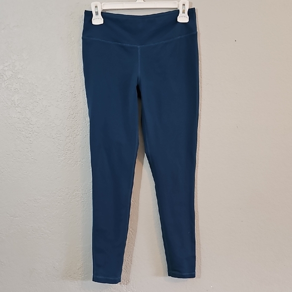 Aritzia TNA Mid-Rise Leggings, Blueish Green, Womens Medium - Picture 2 of 5